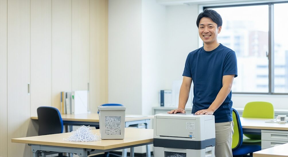 シュレッダーのごみが散らかる問題への対策は？簡単なコツで解決する方法