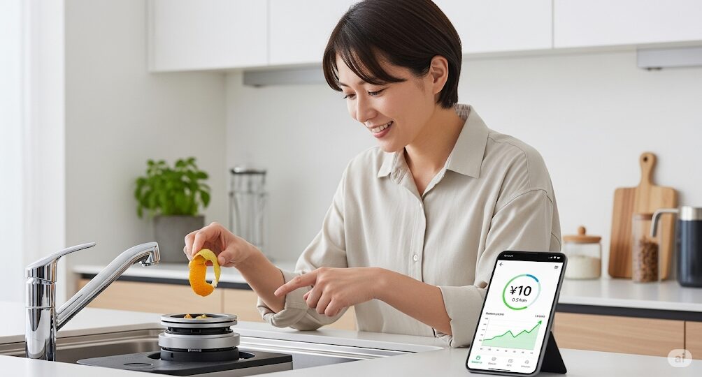 リンクル生ごみ処理機の使い勝手と経済性