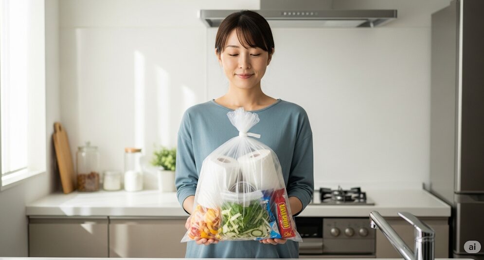 ルールを守り生ごみと燃えるごみは一緒に出そう