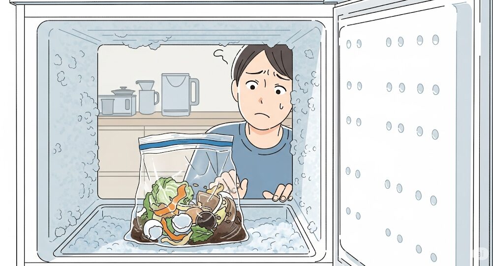 生ゴミの冷凍はゴキブリ対策になる？デメリットも