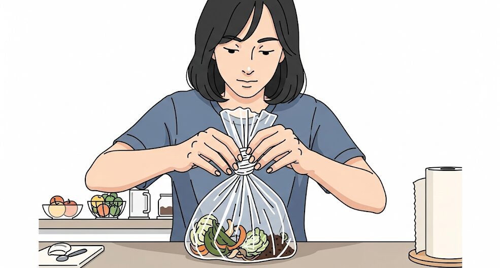 生ゴミ冷凍の正しいやり方