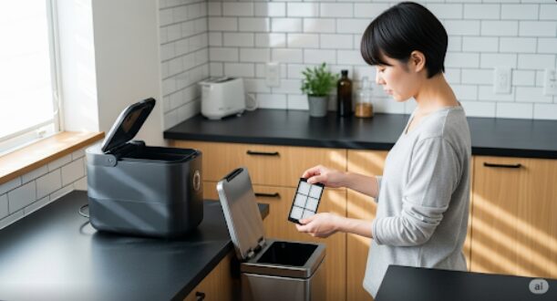 生ごみ処理機-「ルーフェン」活性炭フィルターの捨て方